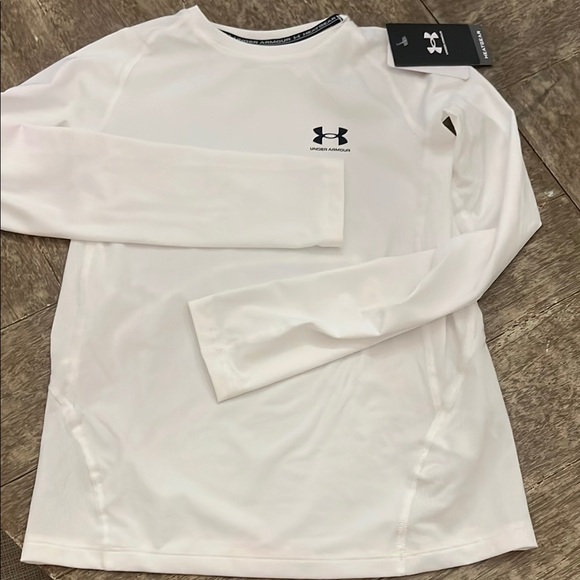 Under Armour Classic White Performance Top - Picture 1 of 8
